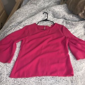 Lily White Pink Blouse